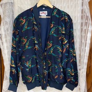 SILKY DUCK BOMBER JACKET WITH POCKETS 🦆